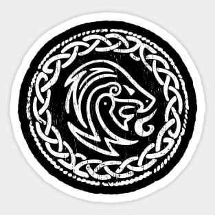 Viking Shield Knot Sticker